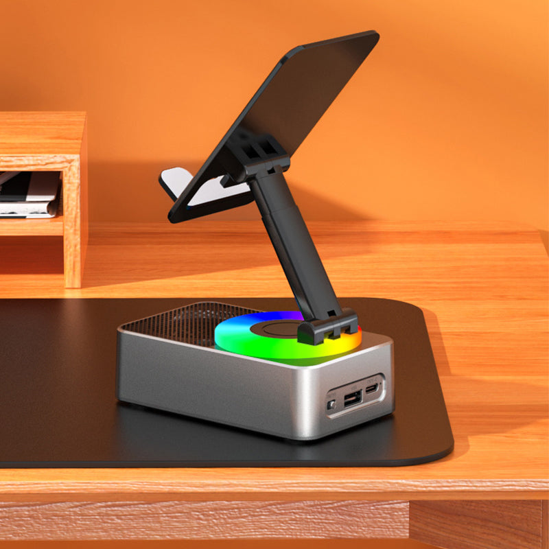 Hjemix | Telefonstativ med Bluetooth lydhøyttaler