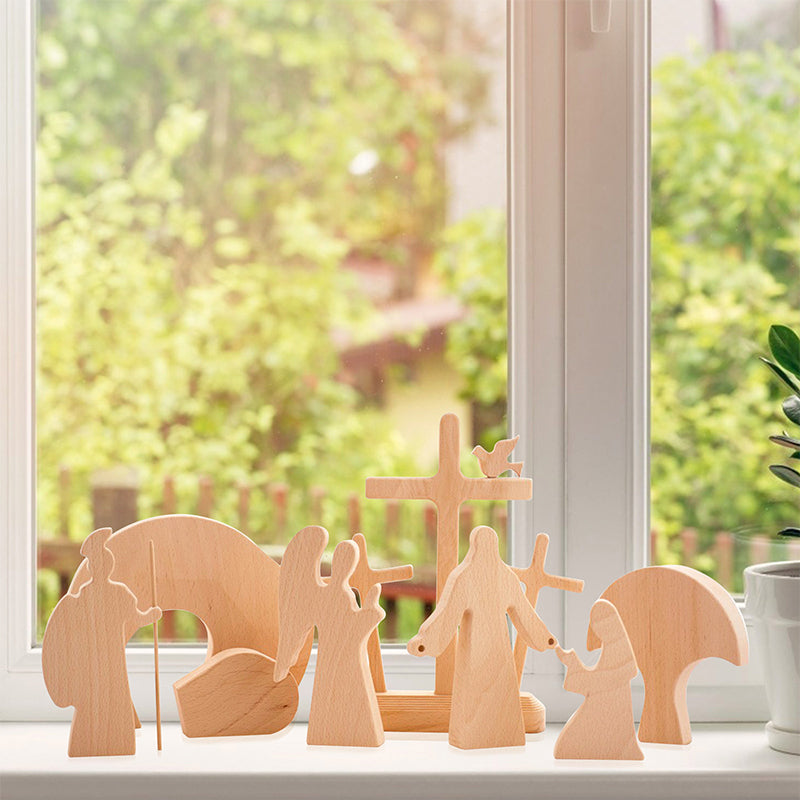 Hjemix | Påskescene Tredekorasjon