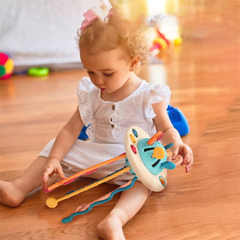 Hjemix | UFO Silikon Trekkleketøy