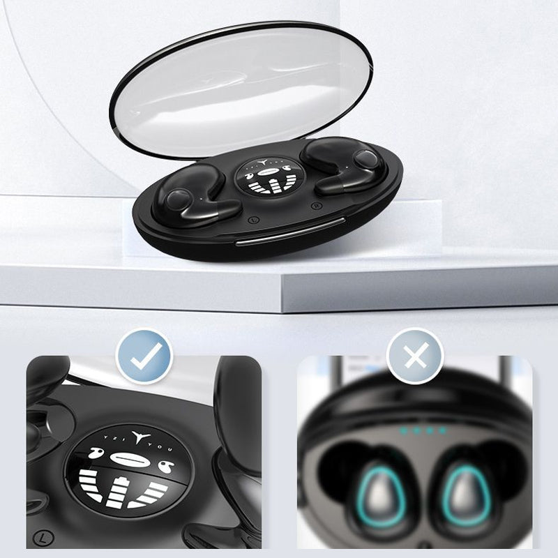 Hjemix | Usynlige trådløse hodetelefoner for søvn Ipx5 vanntett