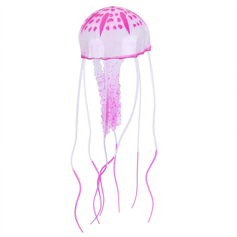 Hjemix | Akvarium landskap simulering transparent fluorescerende manet
