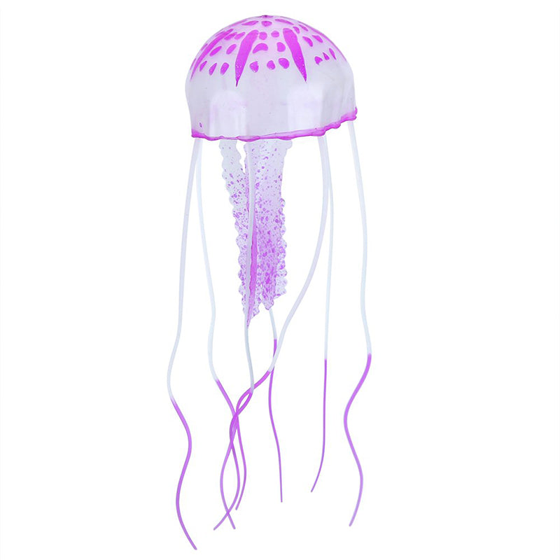 Hjemix | Akvarium landskap simulering transparent fluorescerende manet