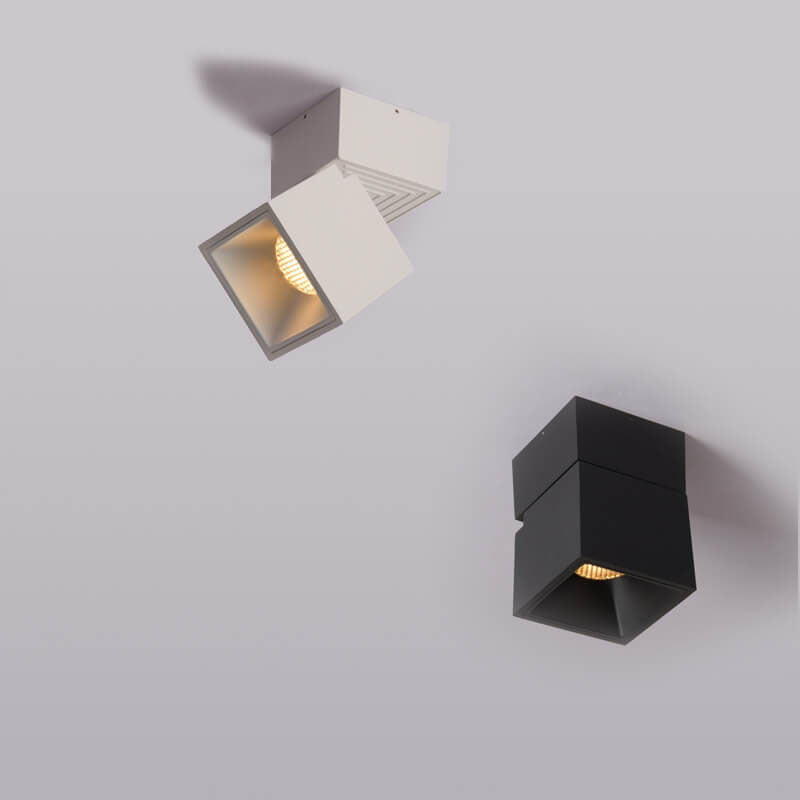 Hjemix | IlluVega Faltbar LED Taklampe | Moderne Design | Semi-Flush-Mount | Hjemmebelysning