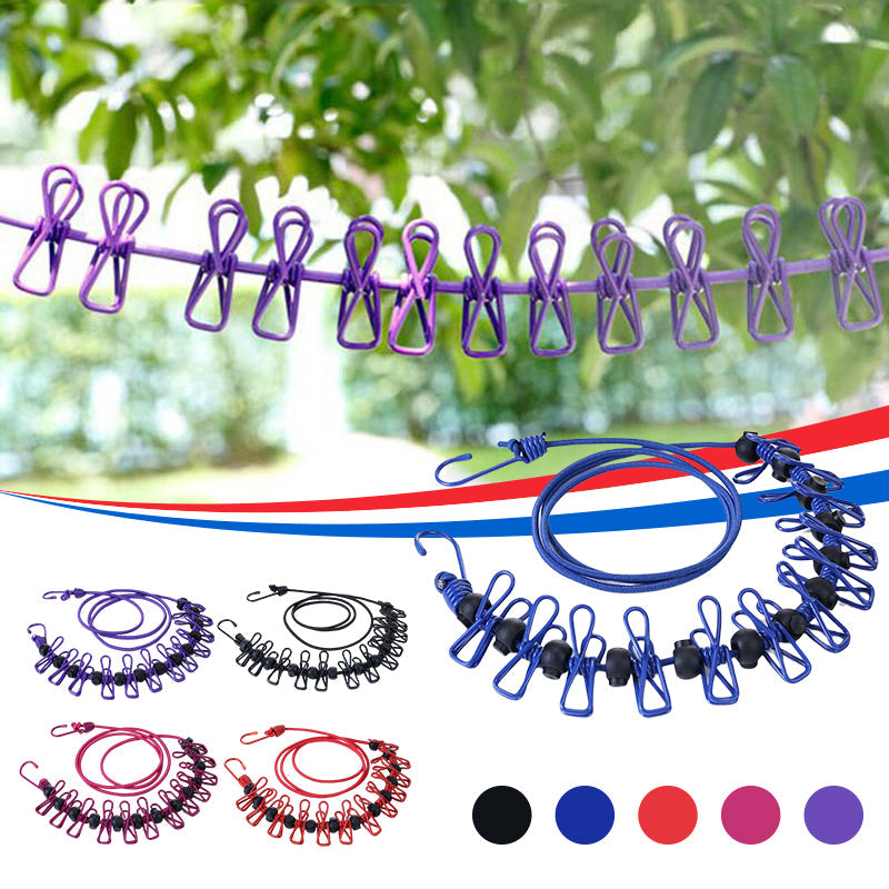 Hjemix | Bærbar elastisk reisekjole stativ