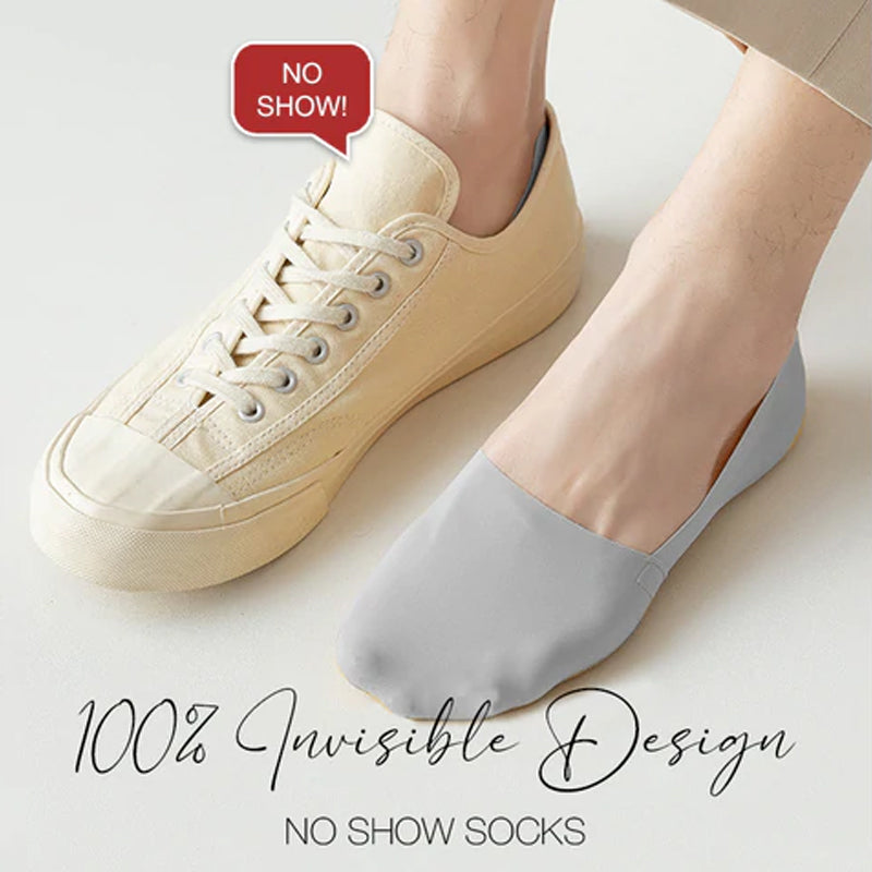 Hjemix | Usynlige skli-sikre is-silke sokker