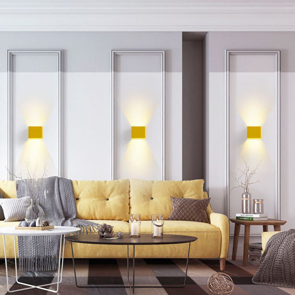 Hjemix | Moderne firkantet vegglampe