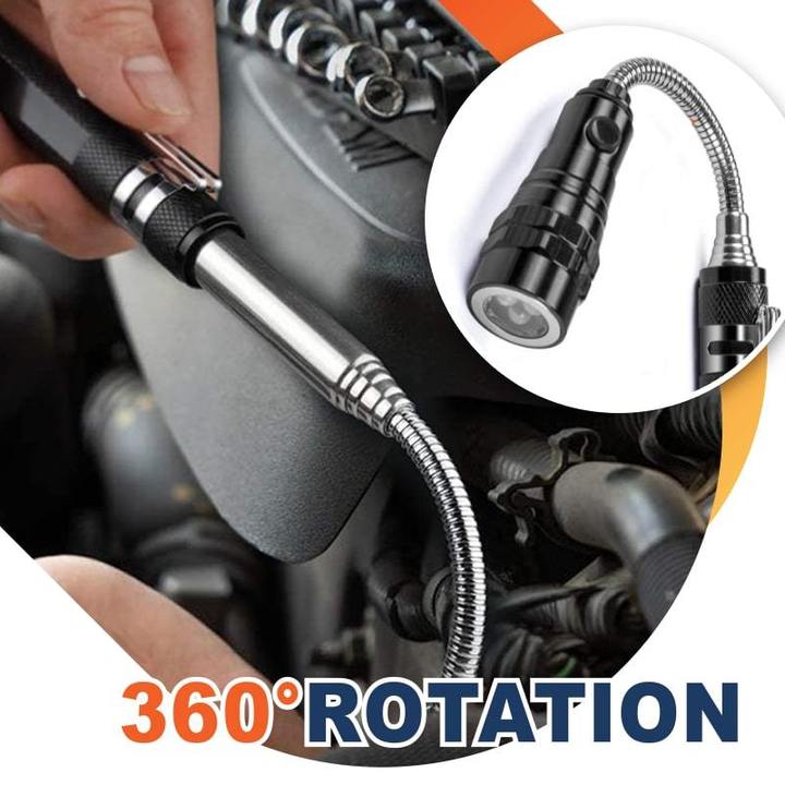 Hjemix | Telescopisk Magnetisk Plukke Lommelykt