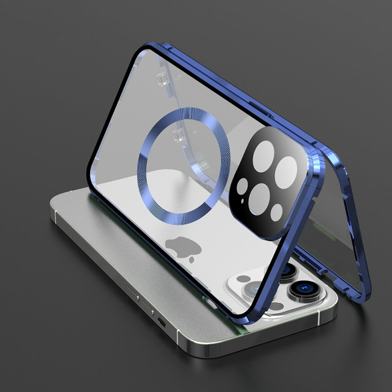 Hjemix | Full beskyttelse metallramme etui for iPhone