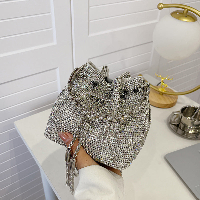 Hjemix | Diamant Snøre bøtteveske