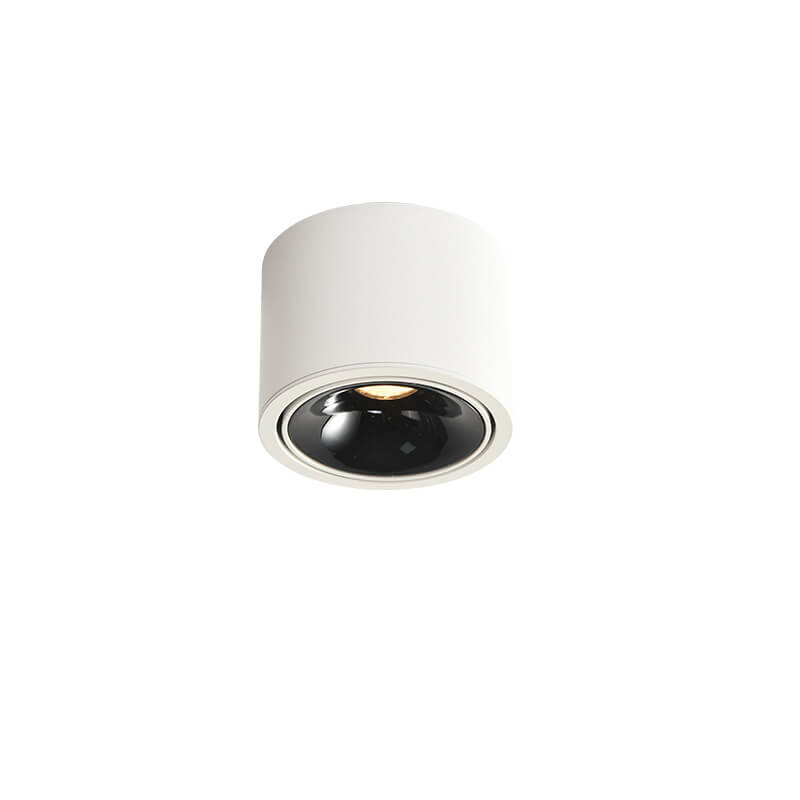 Hjemix | Origo Minimalistisk LED Taklampe - Justerbar Rund Innfelt Lampe