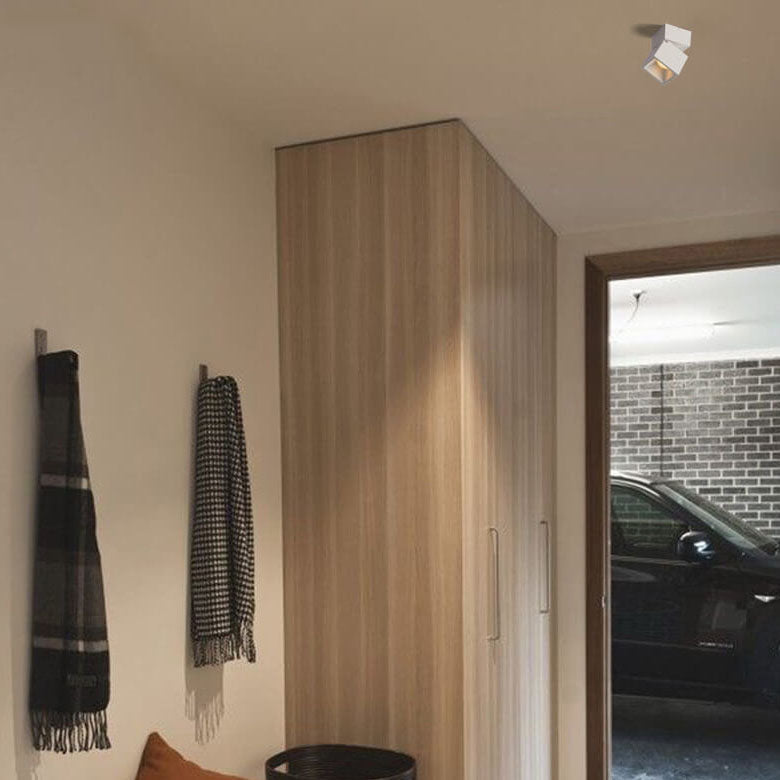 Hjemix | IlluVega Faltbar LED Taklampe | Moderne Design | Semi-Flush-Mount | Hjemmebelysning