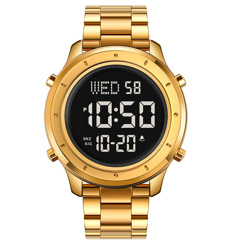 Hjemix | Enkel herre elektronisk klokke fritid sport multifunksjon