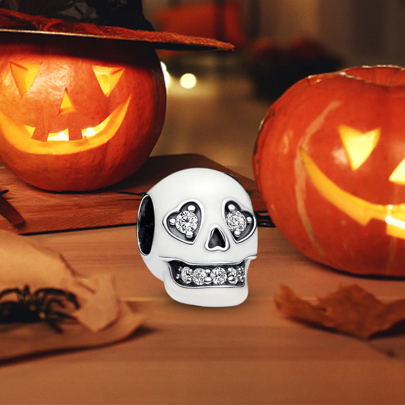 Hjemix | Skinner Glitter Hodeskalle Pendel