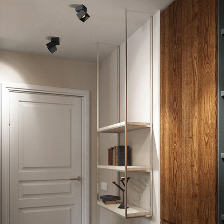 Hjemix | IlluVega Faltbar LED Taklampe | Moderne Design | Semi-Flush-Mount | Hjemmebelysning