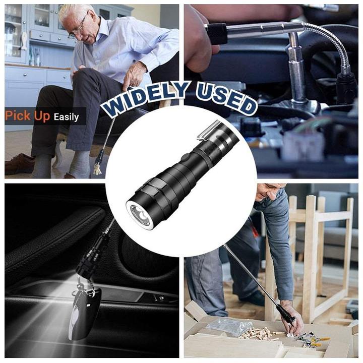 Hjemix | Telescopisk Magnetisk Plukke Lommelykt