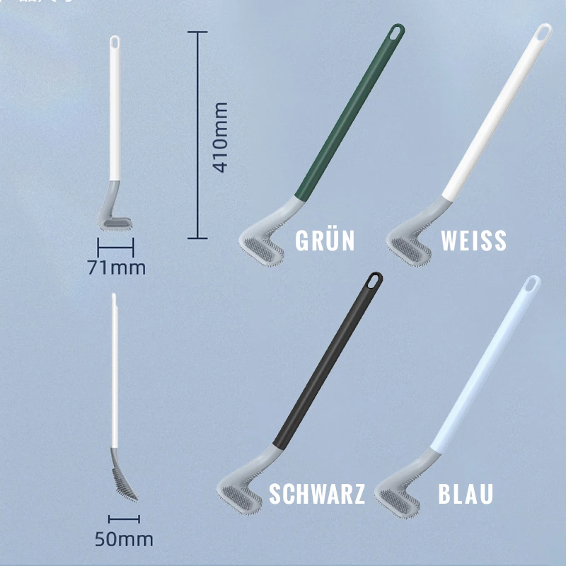 Hjemix | Toalettbørste med langt skaft