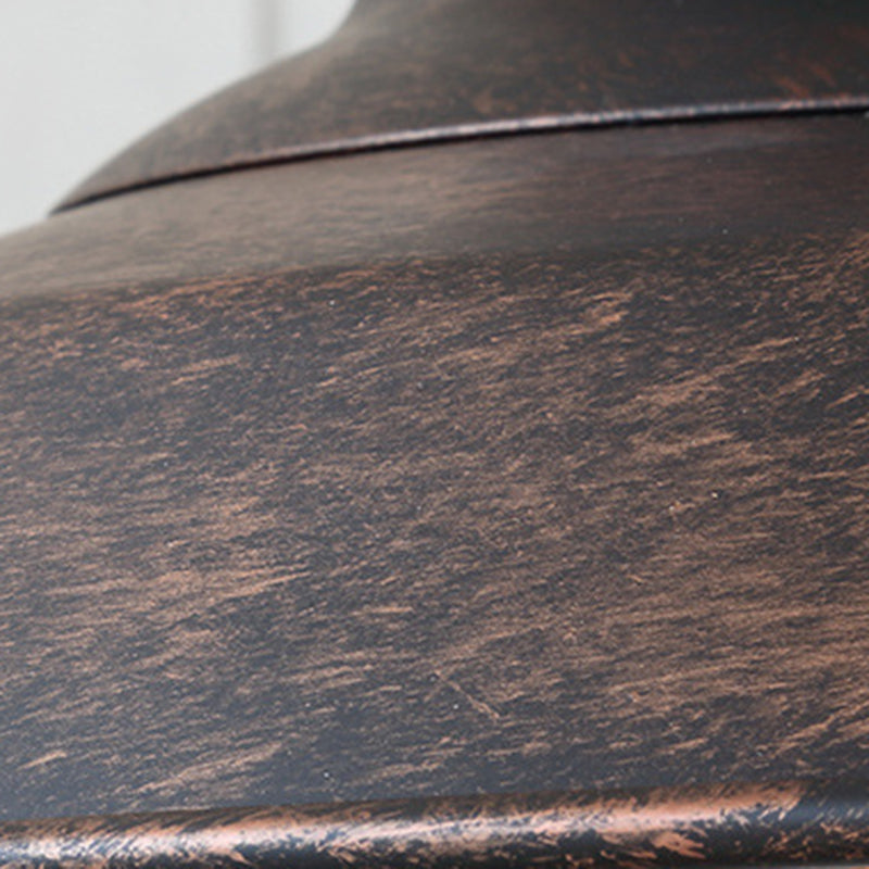 Hjemix | Tradisjonell Vintage Jern Rund Skjerm 1-Lys Vegglampe For Spisestue