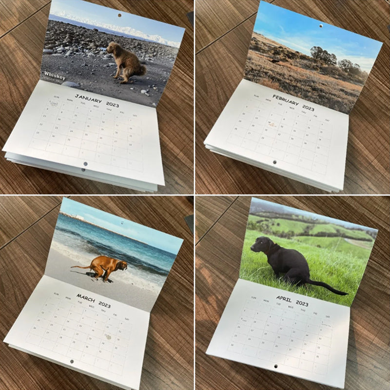Hjemix | Poopende Hunder Hundekalender