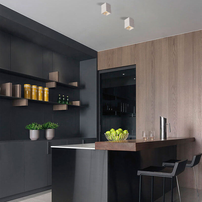 Hjemix | IlluVega Faltbar LED Taklampe | Moderne Design | Semi-Flush-Mount | Hjemmebelysning
