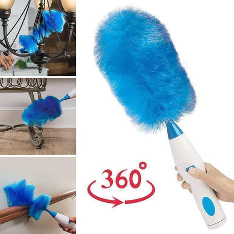 Hjemix | Hurricane Spinning Duster med 2 utskiftbare børster