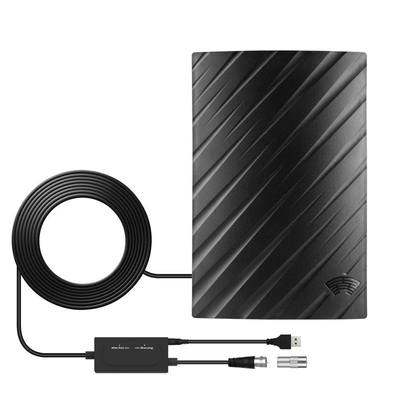 Hjemix | HDTV 4K Digitalantenne for innendørs bruk | Stort rekkevidde 600 miles