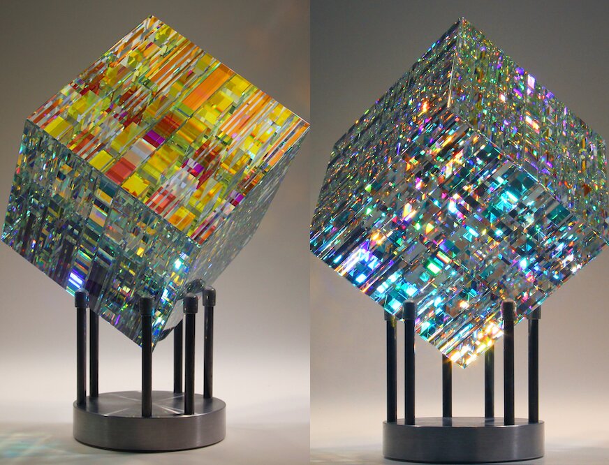 Hjemix | Fantasy magisk chroma kube kunst dekorasjonsornamenter