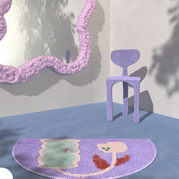 Hjemix | Fantastisk liten blomster bade matte