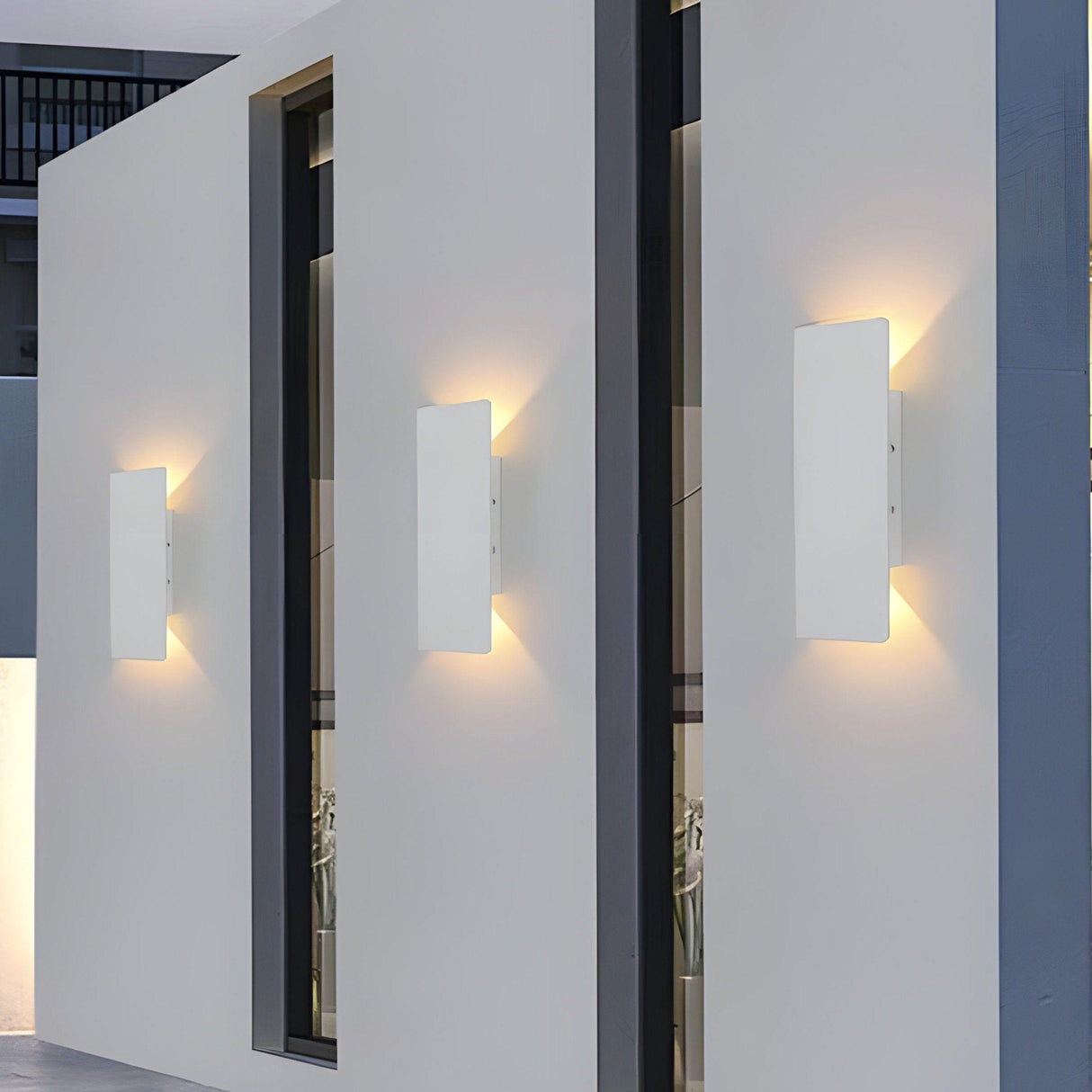 Hjemix | Light - Moderne værbestandig LED-vegglampe laget av aluminium for utendørs bruk