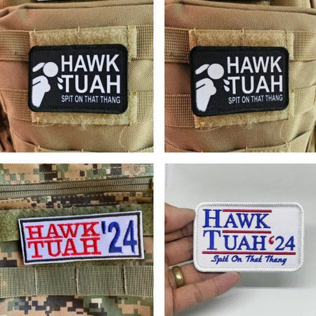 Hjemix | Hawk Tuah Morsom Patch