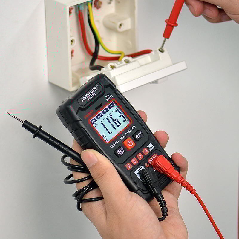 Hjemix | Oppgradering EBTN LCD Multimeter, lett å lese og måle