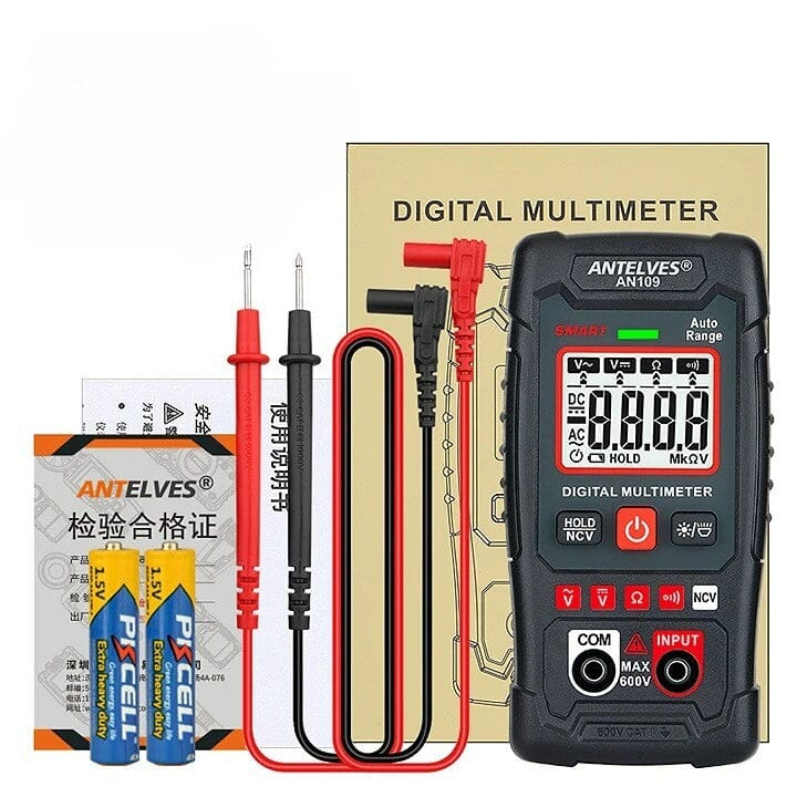 Hjemix | Oppgradering EBTN LCD Multimeter, lett å lese og måle