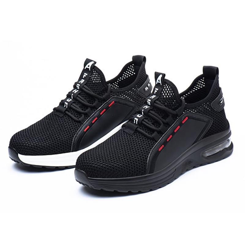 Hjemix | Ultralett, pustende, sklisikre arbeidssko med ståltå - Gratis frakt