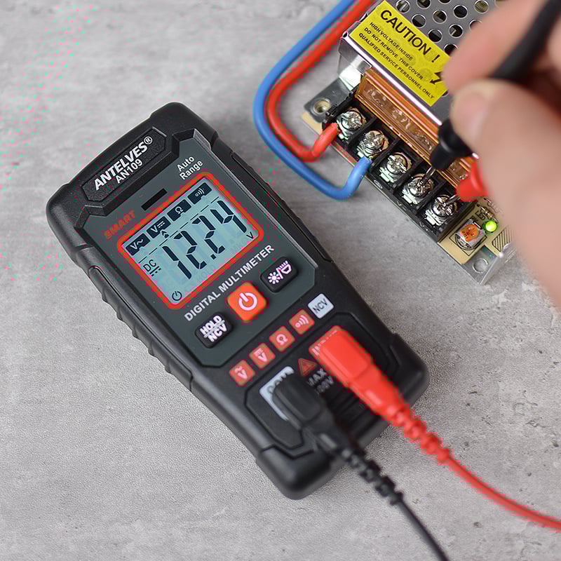 Hjemix | Oppgradering EBTN LCD Multimeter, lett å lese og måle