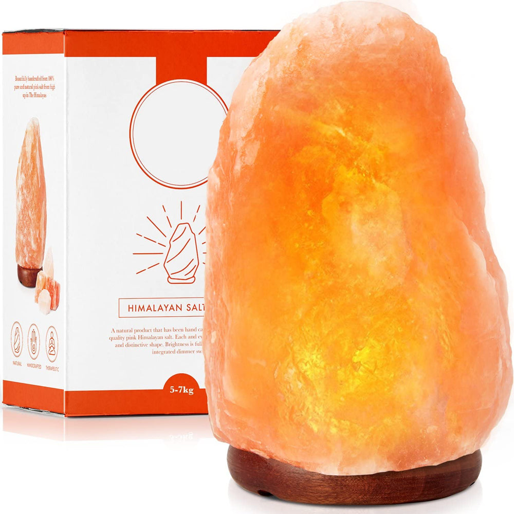 Hjemix | Himalayasaltlampe med dimmerbryter