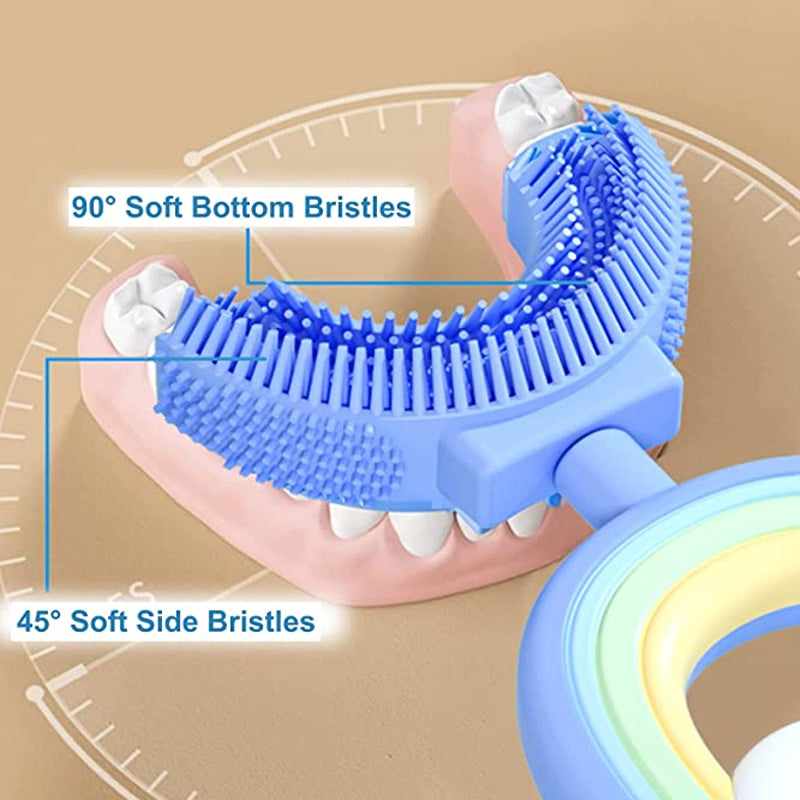 Hjemix | Barne Regnbue U-formet Tannbørste