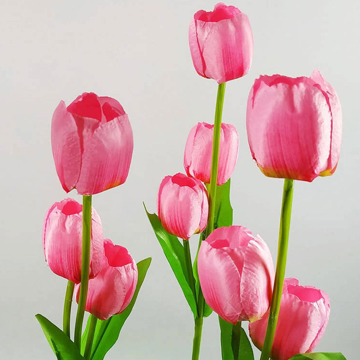 Hjemix | Solar Tulip Plenlys Utendørs Hage LED Tulipan Blomsterlys Bakke Stakelandskapslys