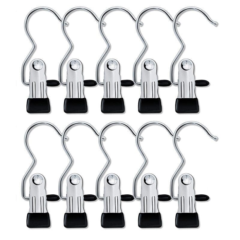 Hjemix | Opphengskroker/clips i rustfritt stål