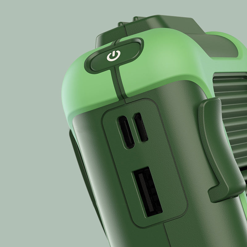 Hjemix | USB oppladbar bærbar hoftevifte