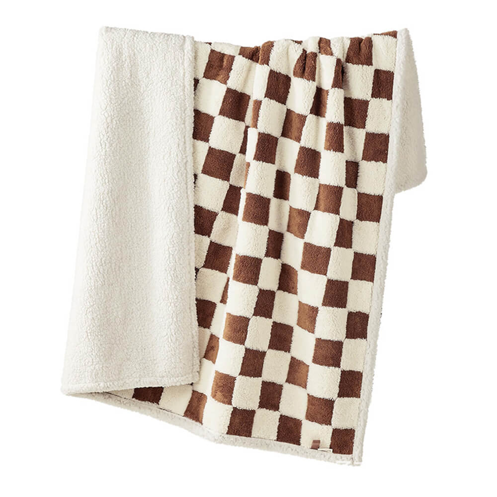 Hjemix | Flocket Vanntett Multi-Funksjonell Sherpa Hundeteppe