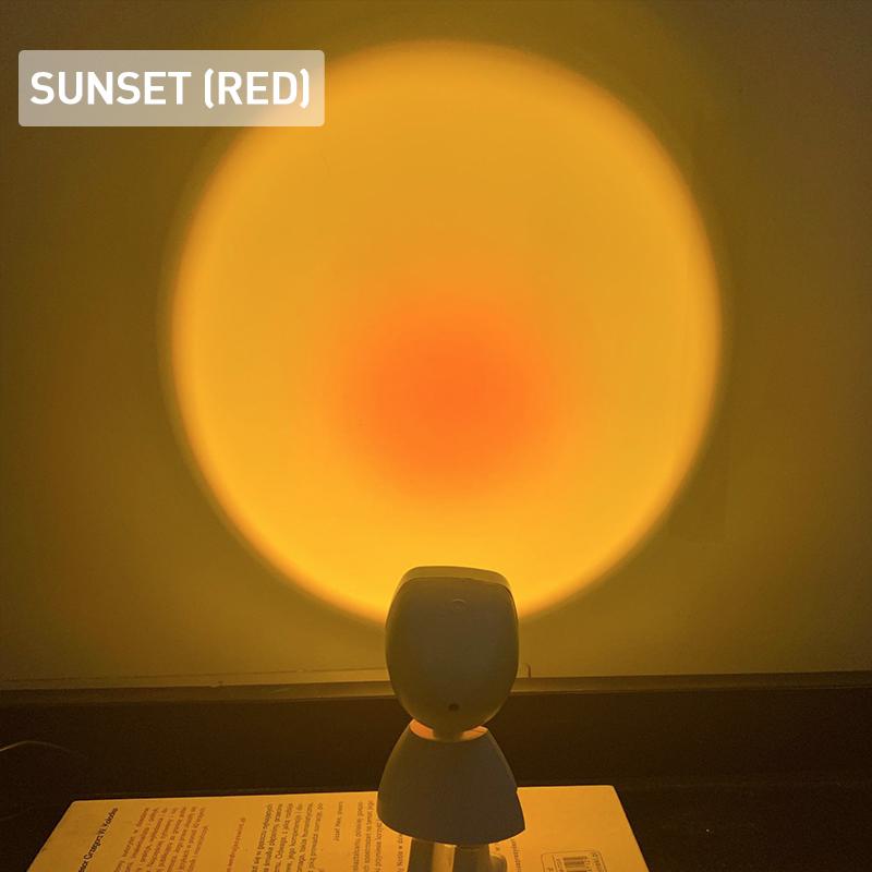 Hjemix | Romantisk Moderne Robot Solnedgang Lampe