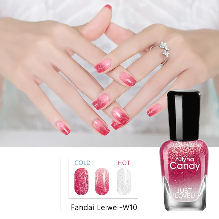 Hjemix | Fargeforandrende Neglelakk