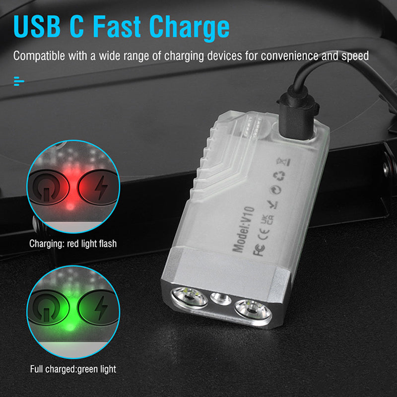 Hjemix | V10 Mini Bærbar Lommelykt