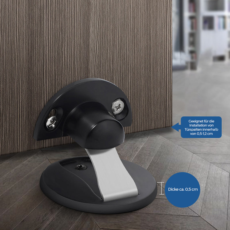 Hjemix | Usynlig magnetisk dørstopper laget av rustfritt stål