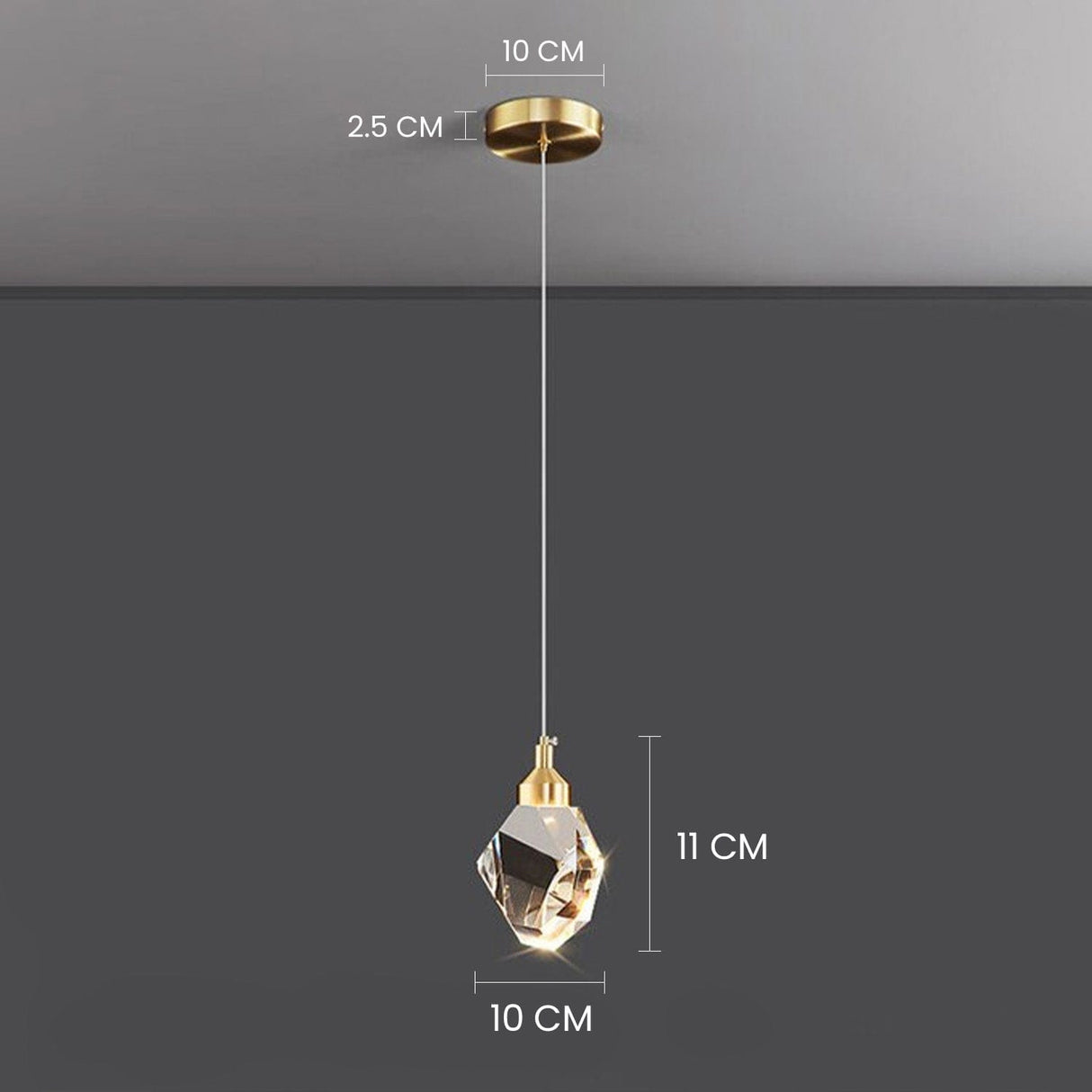 Hjemix | Crown Jewel pendant light
