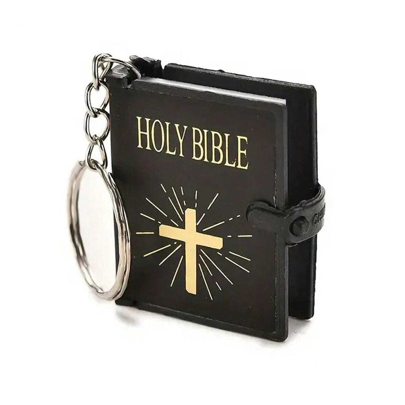 Hjemix | Mini Bibel Kors Nøkkelring