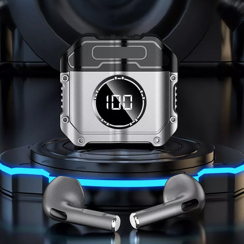 Hjemix | Støydempende Digital Skjerm Bluetooth Hodetelefoner