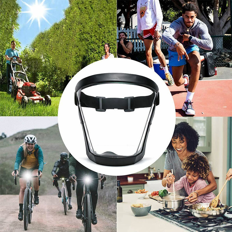 Hjemix | Full ansiktsbeskyttelse industriell maske for plantevernmidler sprøyting