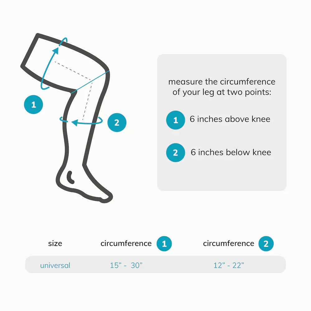 Hjemix | Osteoarthritis Relief Knee Brace | Medial og Lateral OA Støtte for Beinsmerter ved Slitasjegikt