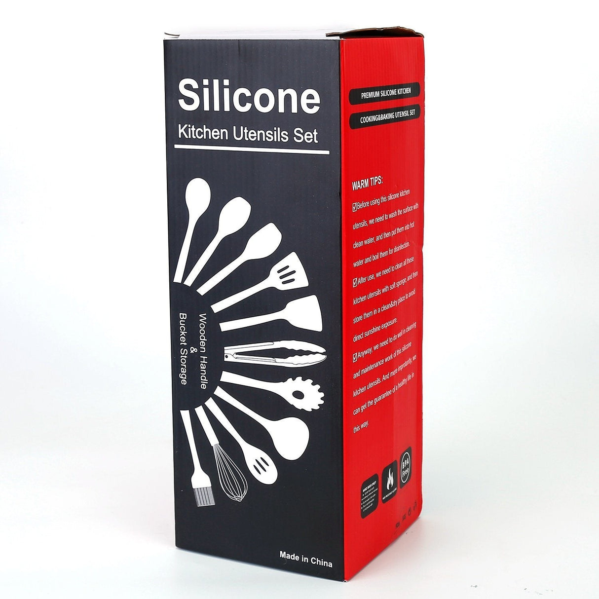 Hjemix | 11-Delt: Silikon Kjøkkenutstyr Sett