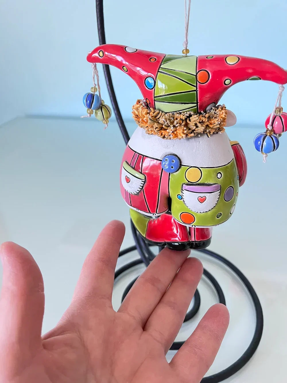 Hjemix | Fargerike Jester Klokke Ornamenter